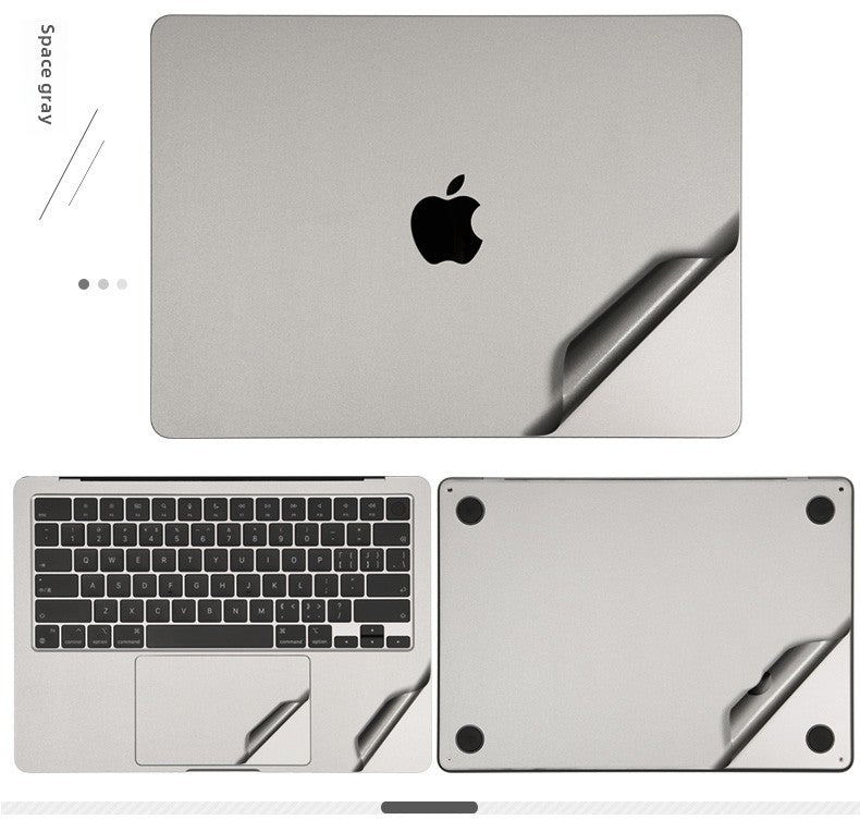 Apple MacBook Pro14/Air13/15 inch 16 inch M3 computer sticker 2023 body 15.3 transparent film A2941 silver gray midnight case protective film