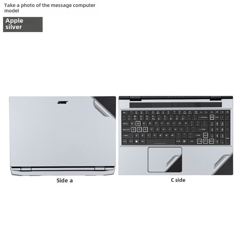 ACER Predator AN515-58 Laptop Film SF314 Acer Swift5 15 inch 4 black matte silver gray body case sticker protective film