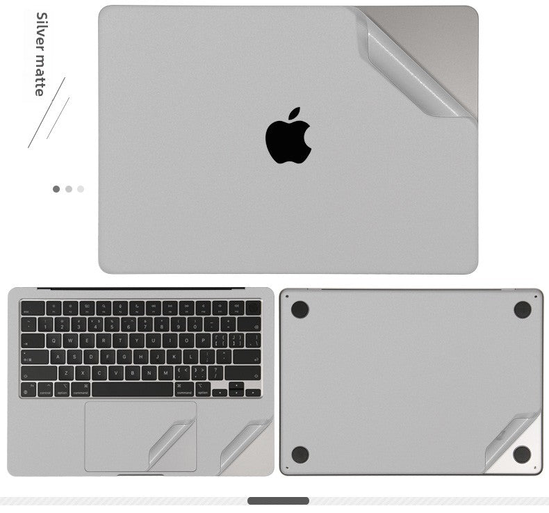 Apple MacBook Pro14/Air13/15 inch 16 inch M3 computer sticker 2023 body 15.3 transparent film A2941 silver gray midnight case protective film