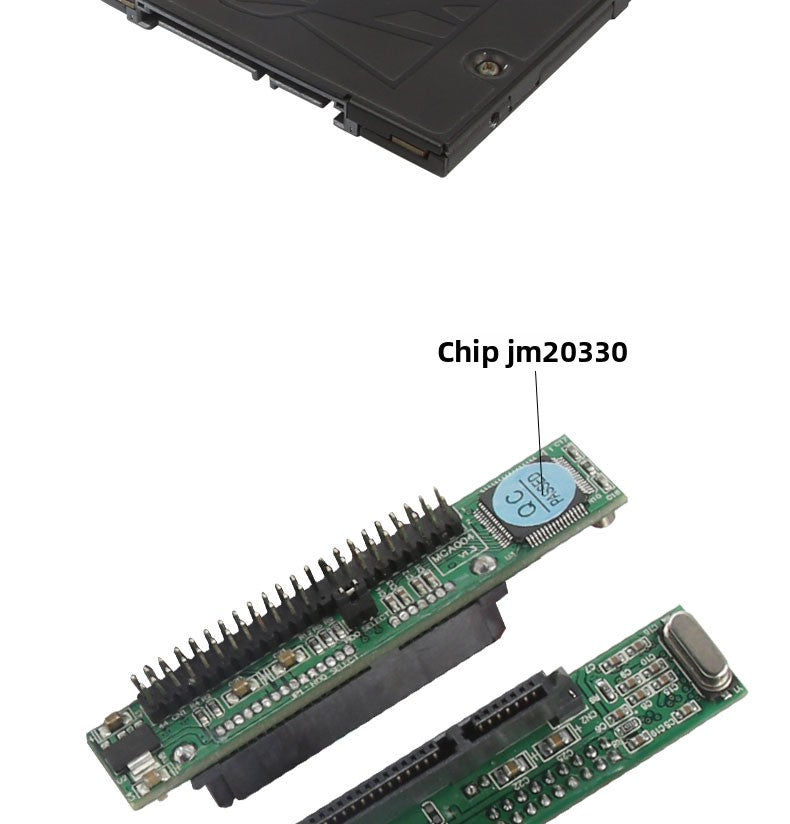 Old-fashioned hard disk notebook IDE to SATA adapter card 2.5 inch 43-pin 44PIDE to SATA parallel port to serial port Repair Tools