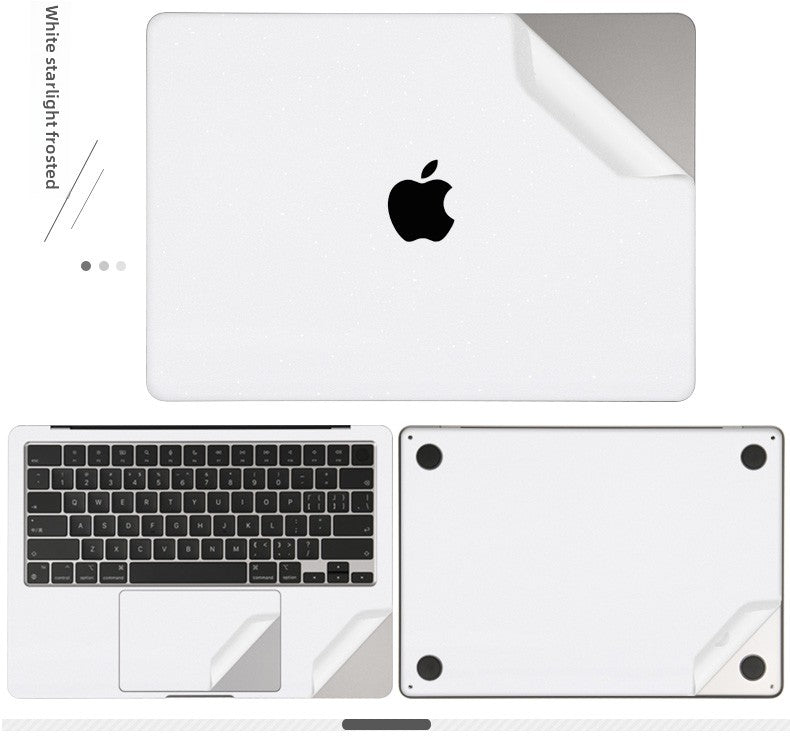 Apple MacBook Pro14/Air13/15 inch 16 inch M3 computer sticker 2023 body 15.3 transparent film A2941 silver gray midnight case protective film