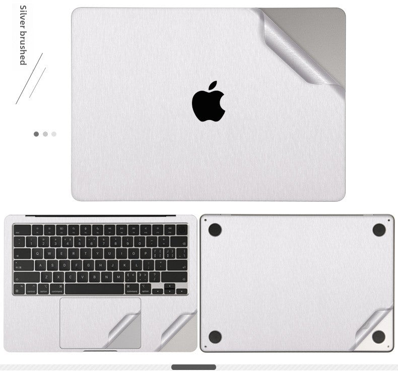 Apple MacBook Pro14/Air13/15 inch 16 inch M3 computer sticker 2023 body 15.3 transparent film A2941 silver gray midnight case protective film