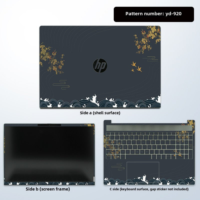 For HP ProBook 450 455 650 G6 G7 G8 Laptop Sticker Case Protective Film