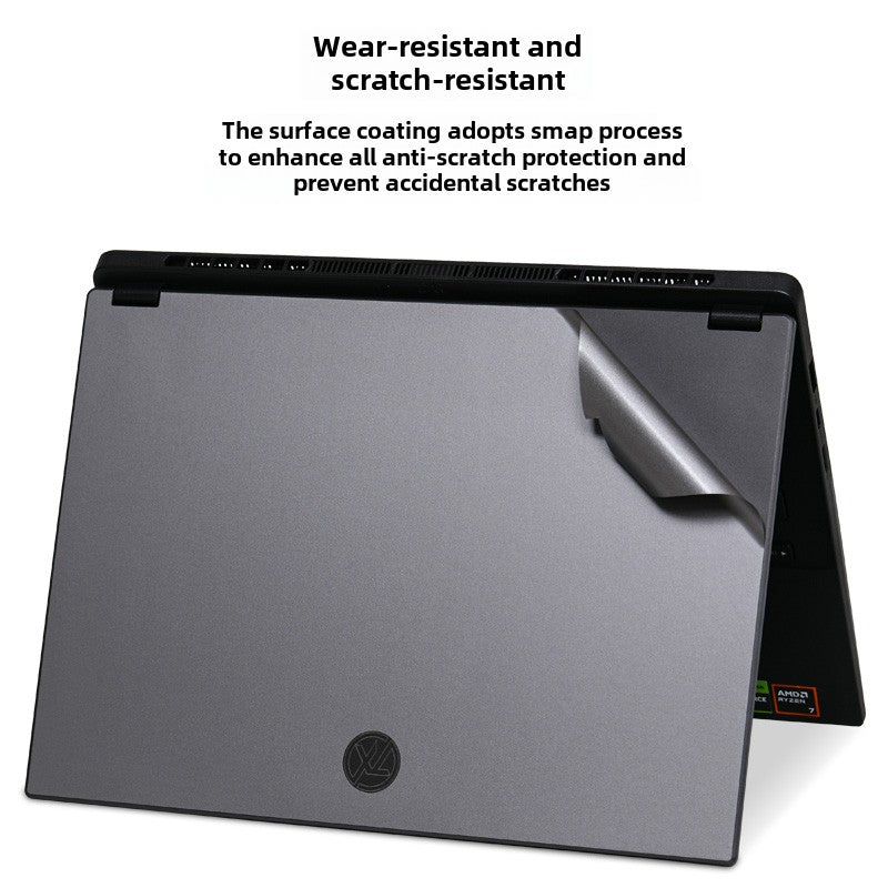 Applicable to ASUS TUF Air laptop film 2024 14-inch FA401 silver gray solid color body surface sticker AMD Ryzen version shell black matte transparent dust protective film