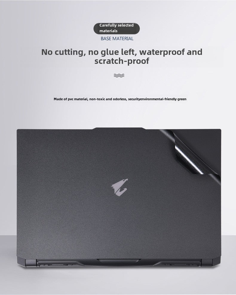 GIGABYTE AORUS Gaming Laptop 15G/17G Computer 15P Sticker XC21 WB20 Edition 15.6 inch 17.3 Solid Color RX5L Body RX7G Case RC47 Wrap KB Protective Film