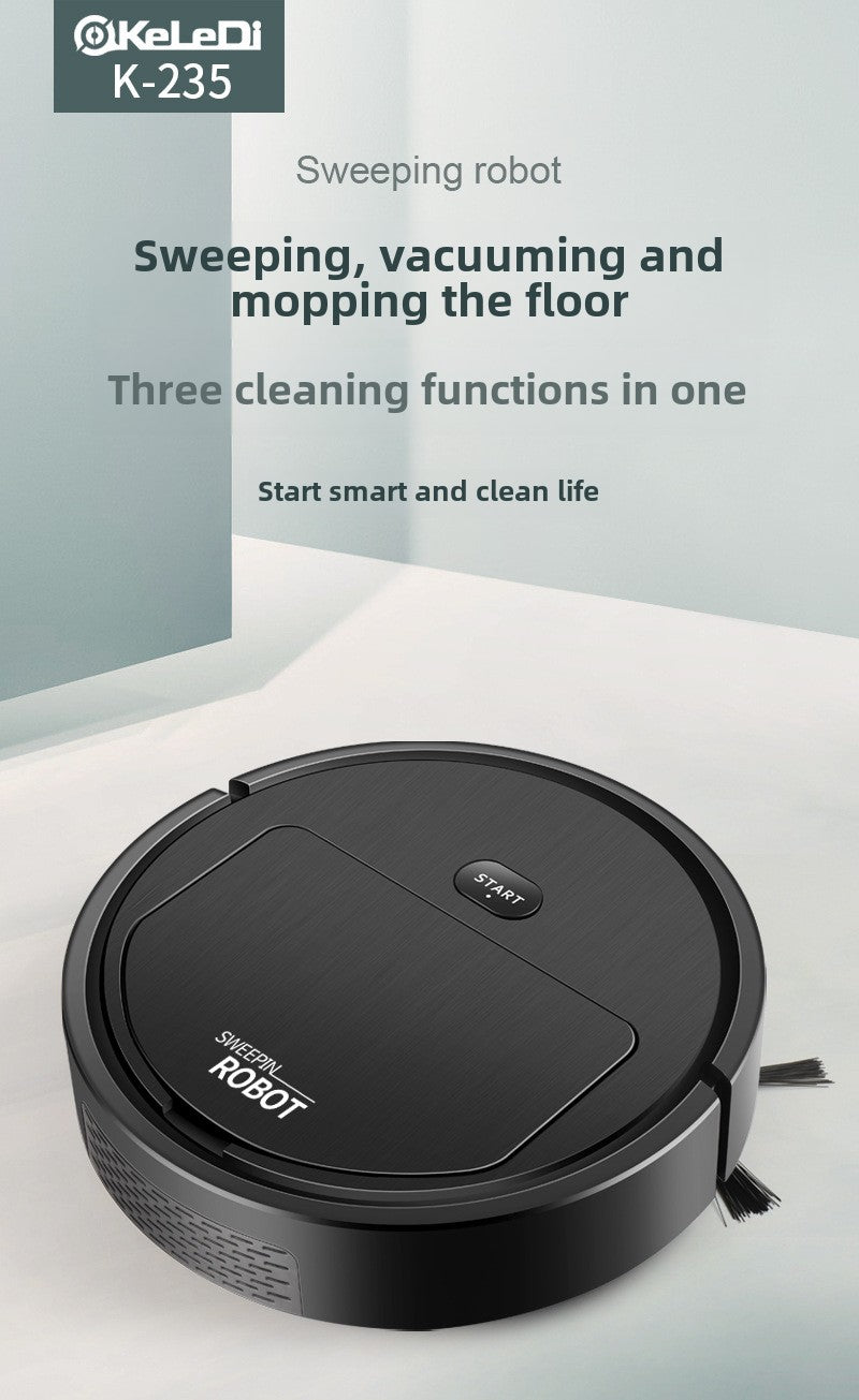 Intelligent robot vacuum cleaner The lazy man's 3-in-1 sweeper Small household appliances Dust collector