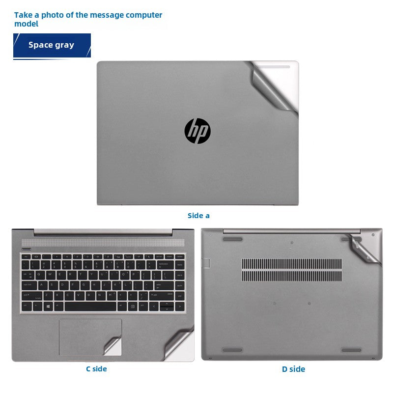 HP 17.3 inch 14 inch Probook 650 G4 655 G5 635 G7 340 S13 sticker 348 G3 250 G8 protective film