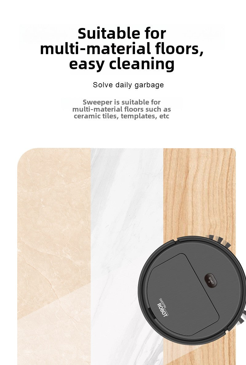 Intelligent robot vacuum cleaner The lazy man's 3-in-1 sweeper Small household appliances Dust collector