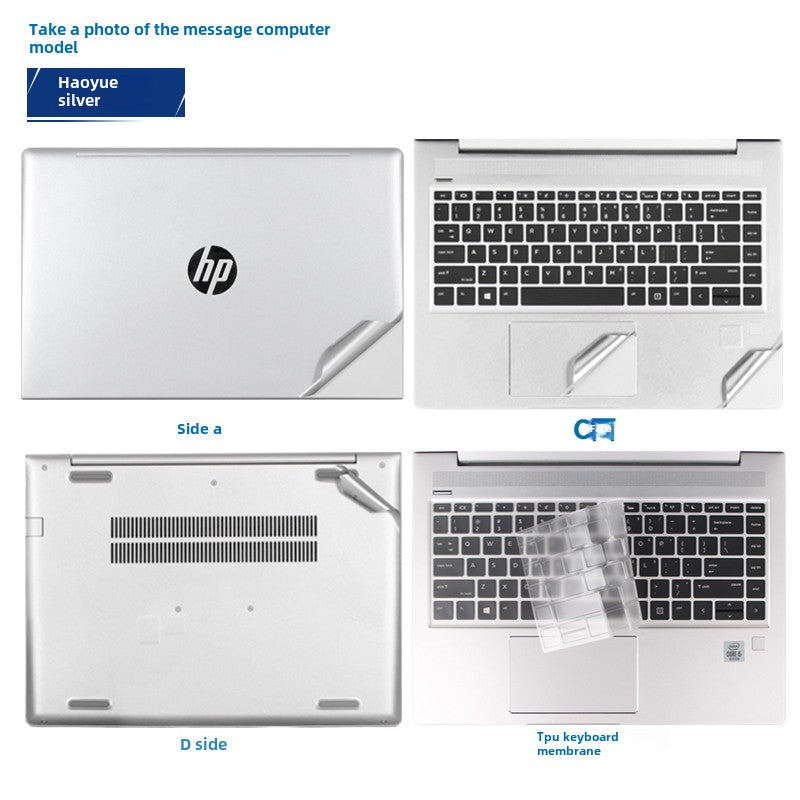 HP 17.3 inch 14 inch Probook 650 G4 655 G5 635 G7 340 S13 sticker 348 G3 250 G8 protective film