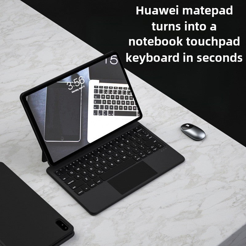 Suitable for Huawei mate pad 11/10.8/pro/12.6 with 7-color backlight, magic control keyboard, magnetic suction belt, touch protective case