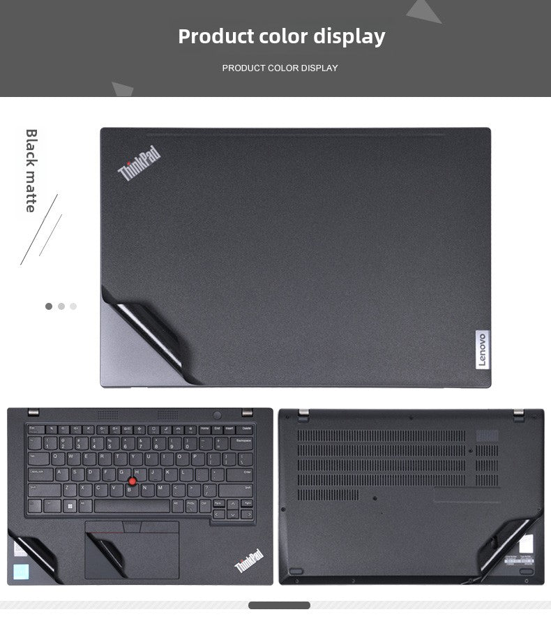 Lenovo Thinkpad P53 Notebook P1 ThinkVision P15V Gen1 Computer P53 Solid Color P52/P51/P50S Sticker 17.3 Inch P73 Body P72 Case P71P70 Protective Film