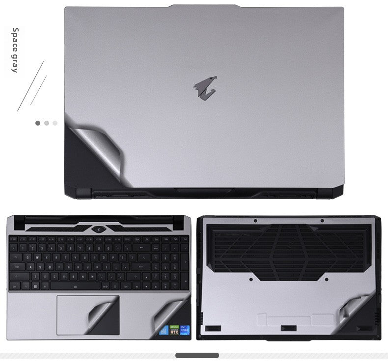 GIGABYTE AORUS Gaming Laptop 15G/17G Computer 15P Sticker XC21 WB20 Edition 15.6 inch 17.3 Solid Color RX5L Body RX7G Case RC47 Wrap KB Protective Film