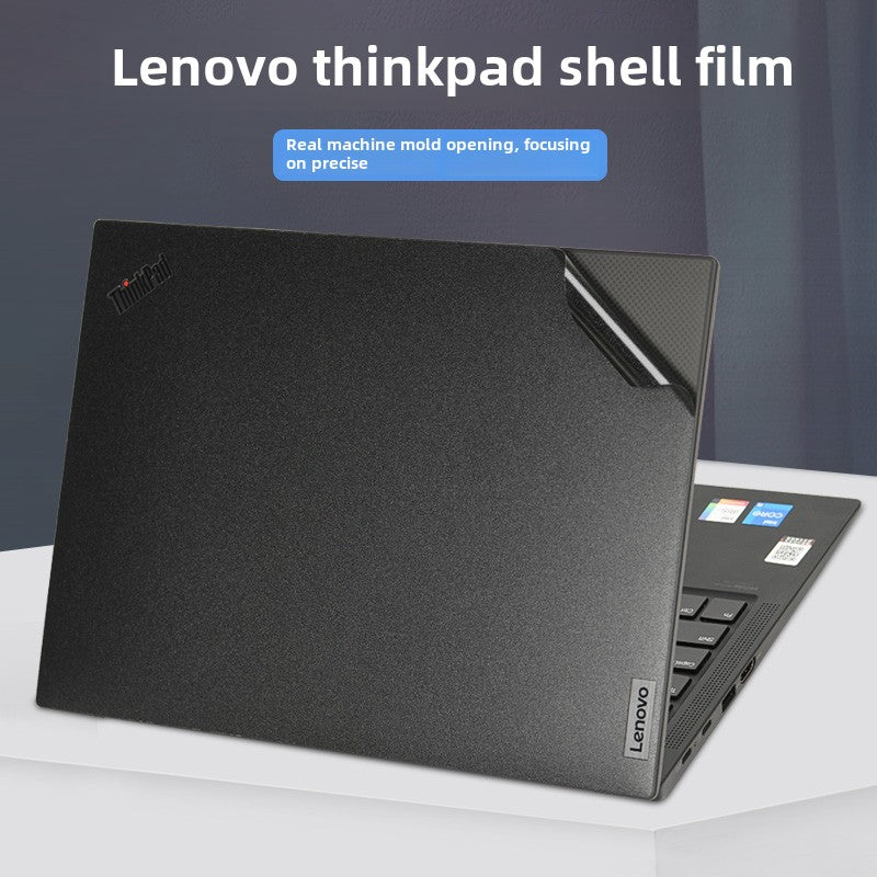 ThinkPad Lenovo X1 series Carbon/Nano notebook Yoga computer body film T14s X13 E15 2024 year body case sticker black matte protective film