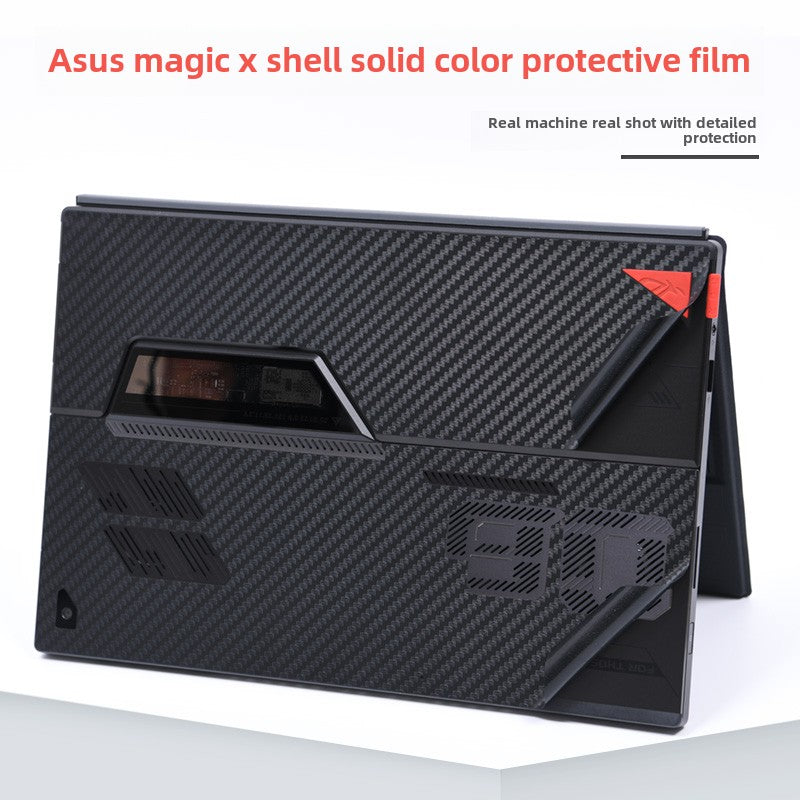 2023 Asus ROG Zephyrus X Laptop Film 13.4 inch Tablet Black Frosted Silver Grey Sticker Lightweight 2-in-1 Body Case, Protective Film