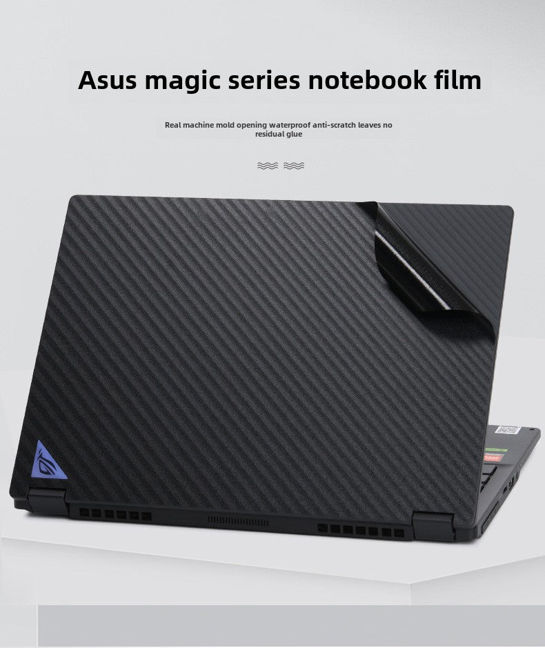 Asus ROG Zephyrus 13/14/15 16 NOTEBOOK GV301 film A401 solid color sticker 13/14 inch 15.6 body starlight matte black shell transparent protective film