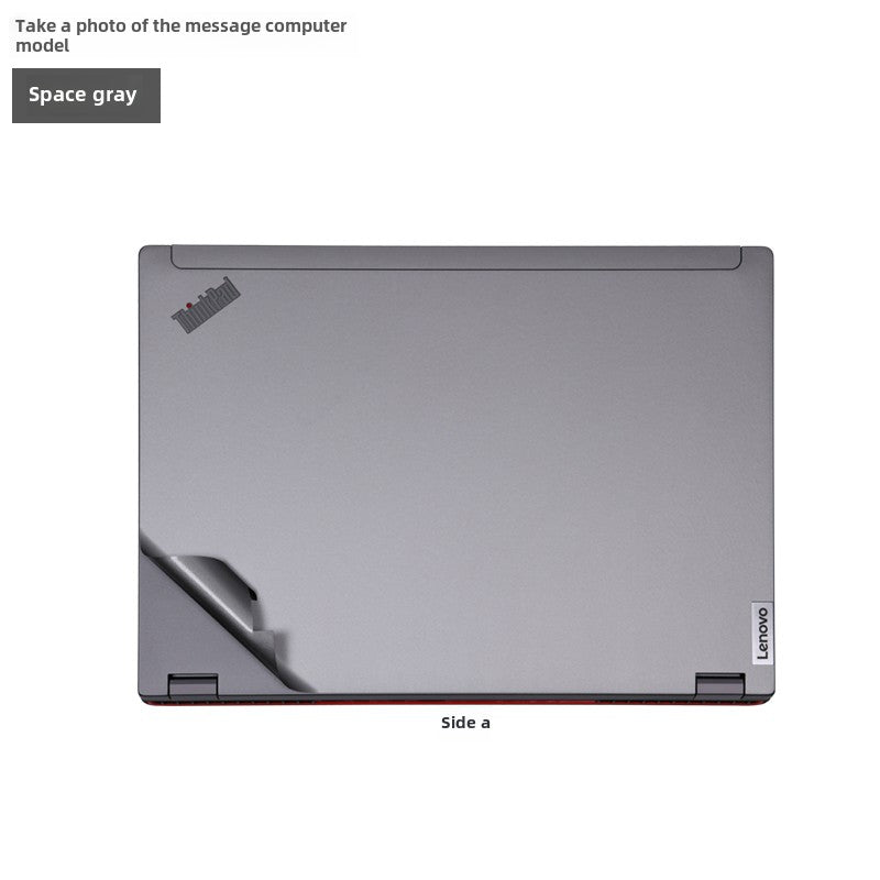 Lenovo Thinkpad notebook P16V computer film P16S GEN1 black matte 2023 silver gray sticker P50 mobile workstation P72 body case protective film