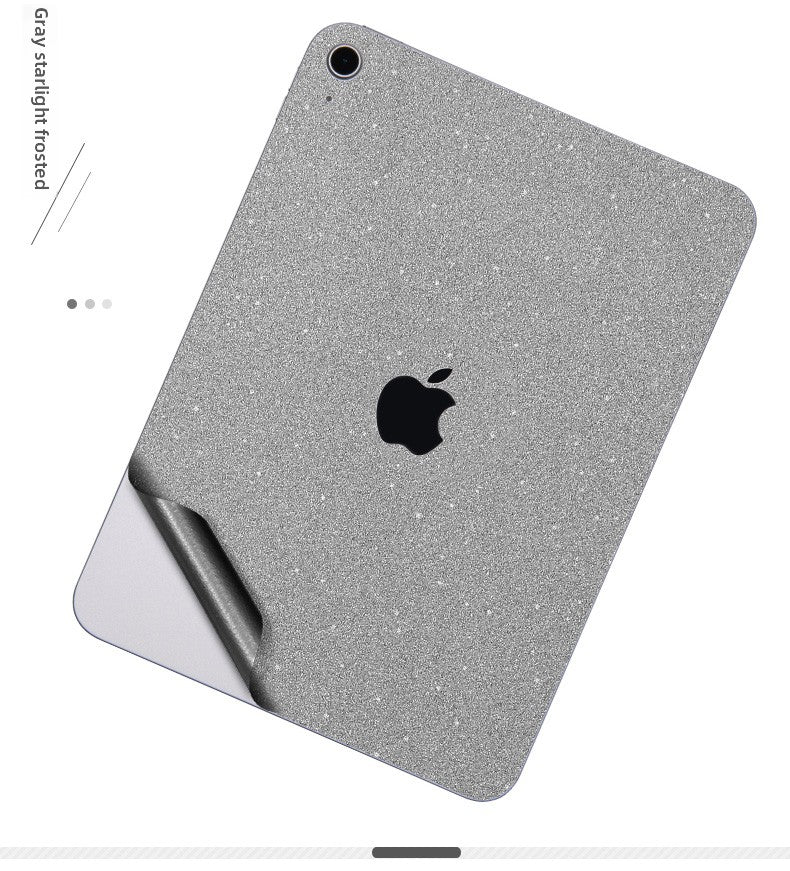 Apple iPad tablet mini 6 computer film 8.3 inch Pro body Air shell 11 custom 12.9 back sticker 10.9 color 7 cartoon set pattern silver gray pink protective film