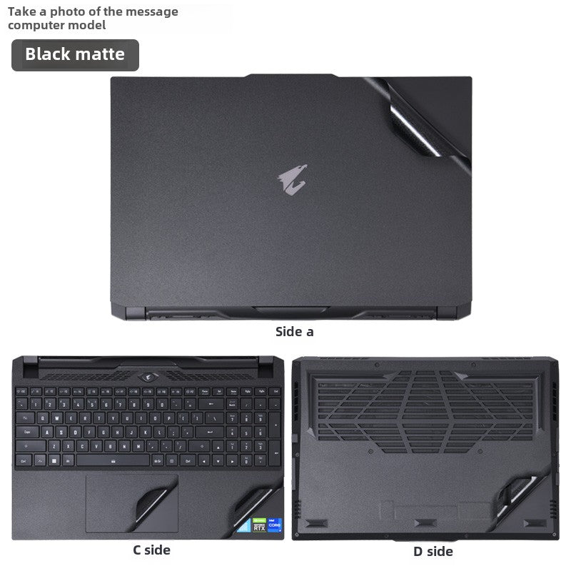 GIGABYTE AORUS Gaming Laptop 15G/17G Computer 15P Sticker XC21 WB20 Edition 15.6 inch 17.3 Solid Color RX5L Body RX7G Case RC47 Wrap KB Protective Film