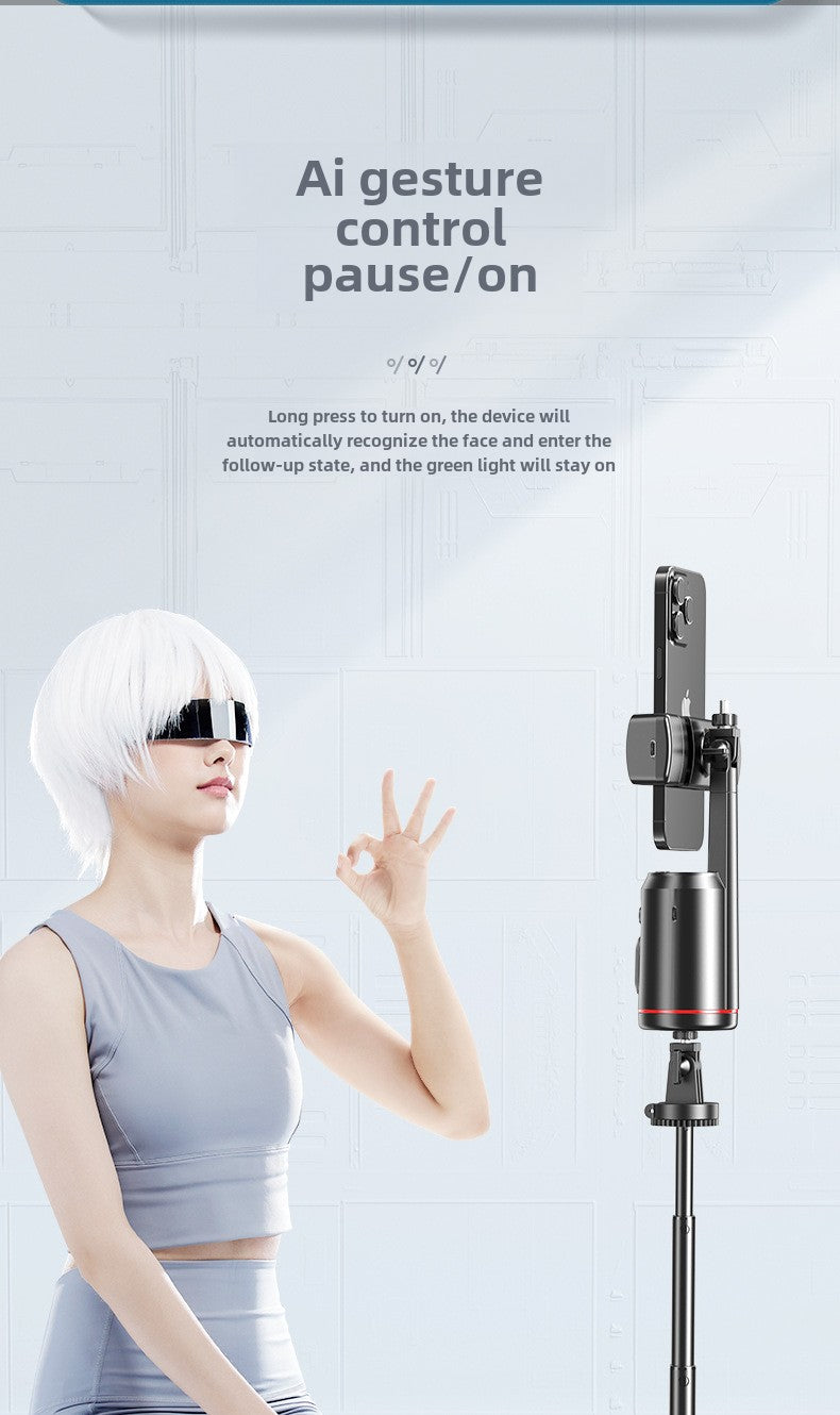 AI Intelligent PTZ Camera  holder Fully automatic Following shot camera Phone shake holder  holder stabilizer Face tracking Accessories