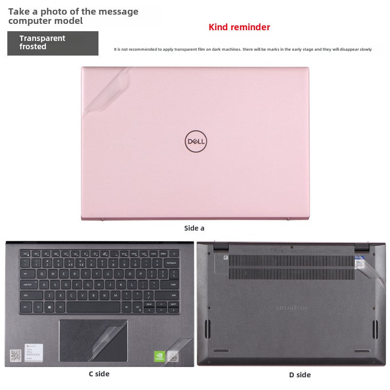 DELL 13.3寸 Vostro 5310 Vostro 5390 笔记本 3400 530 5301 3360机身 3300 外壳 1320 贴膜 V131 保护膜